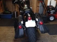 mid 90's FXDS convertible saddlebags on 2013 FXDWG