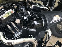 The stage 4 is the harley kit #92500029A with a 58mm intake installed