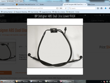 This is the pic they sent me of the part I should have gotten, and is also what is shown on their website. Being a one piece design, I automatically thought I got a mis packaged part when I received a two piece design.