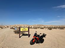 Where we used to practice for desert racing, back in the 70's...

This goes to "Holmes Camp." 