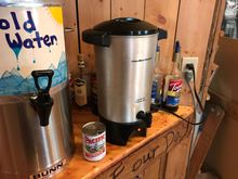 I am Buckshot Betteys in Bever Creek... last stop before Alaska, and the only restaurant I have been at in a very long time that has Canned milk for your coffee... it's how I drink it at home.