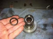 Main Drive Gear and Seal.