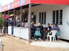 Some Mates at the Mingela Pub. Come Join Us!!