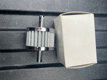 New Inline air filter make great catch filter.  3/8” OD. 