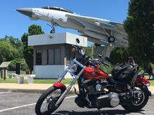 Cool little Grumman memorial my buddy and I found while we were out riding this past summer.