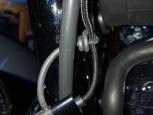 USB side, in the stowed position
