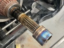 Heat her blue and it pulls off pretty good.