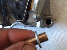 How to check direction on the insert. the small end goes in first