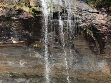 Bridal Veil Falls on Moonshiner 28 in NC