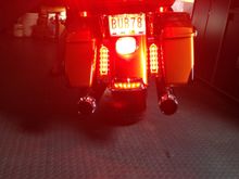 Fillers work great and just plug in and go little costly through Harley but really light up the rear end..