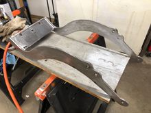 Completed/welded hitch.