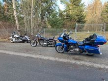 Out with some buddies.