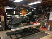 My 2018 CVO Street Glide without the Tourpack,