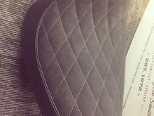That diamond stitch though