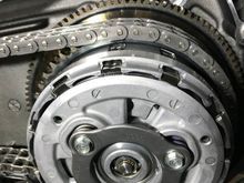 Rekluse clutch installed