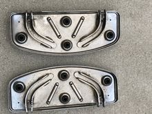 Normal wear on footboard pan