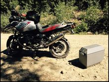Flat tire repair… Gray Creek Pass, British Columbia…