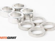 Even the spacers are high-quality machined aluminum pieces.