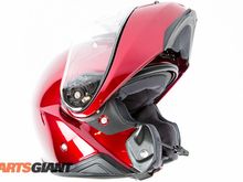 100% clean installation on a Shoei Neotec II Modular helmet.