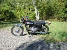 1974 Harley Sprint,thats my girl.All finished for now.Runs great!!!