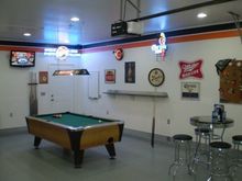 My Girlfriend and her Daughter painted the orange and black  stripes. We had hell with them but they look good now.