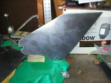 rough cut side plate
