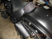 Safety glasses case used to cover up seat bolts which have been replaced with accorn nuts and ss washers