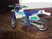 Have always loved the dirt. This Suzuki DR350 was a blast.