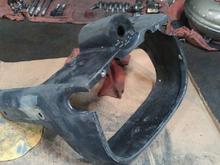 Stripping the powder coat off of the original "Frankenstein forehead"