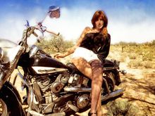 First pix with the 'police bike'.