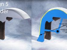 This was my front fender design.