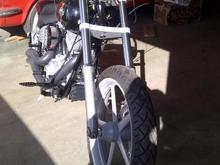 wide glide front view