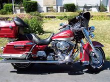 Refurb a '94 Tour Pak and mounted it.