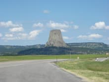 On the way to Devil's Tower