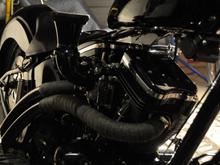Fresh Powdered Intake....and newly painted &amp; wrapped pipes...