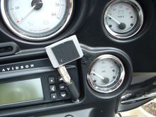 A Little Velcro on Ipod and a Little Velcro on Fairing (640 x 480)