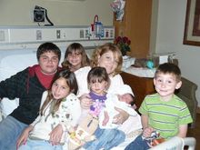 Our beautiful daughter and grandkids