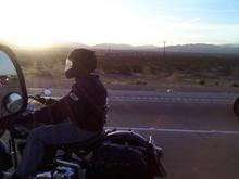 Riding the Fatboy to Vegas for Bike Fest