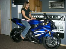 My New Yamaha R1 and Jen