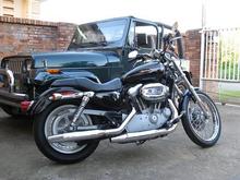 2006 sportster XLC 883/Jeep Wrangler