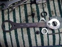 harley tool kit wrench indispensible for fork nut IMHO