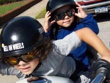 kids on the harley