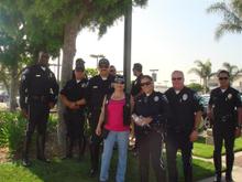 Kathy and some of her friends.