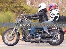 Riding Mulholland with my son on the back. Jan. 16, 2010.