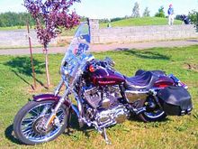 has she is set up now.  Tall risers and air shocks currently in the shop waiting for install...