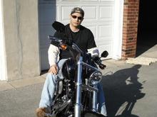 USMA with his baby in the first good riding day of 2010