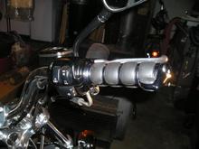 Built in throttle wedge...