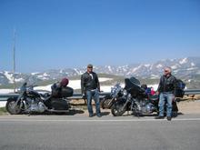Top of Beartooth with Bill and His Dad