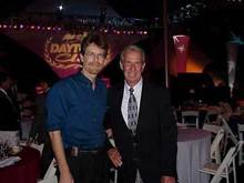 Ned Jarret and I at Darryl Waltrips retirment