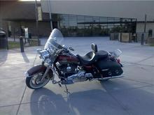 Stock 09 Road King Classic before upgrades.